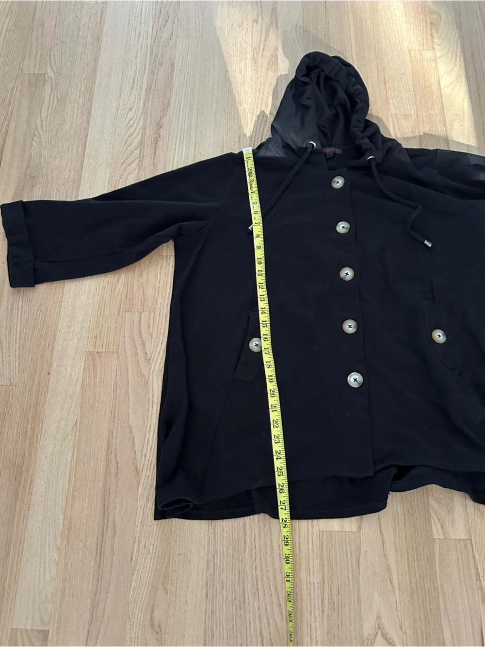 Christian Siriano Hooded Swing Jacket Women's Size 1X - Picture 5 of 6